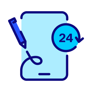 Erstatningnettbrett innen én virkedag