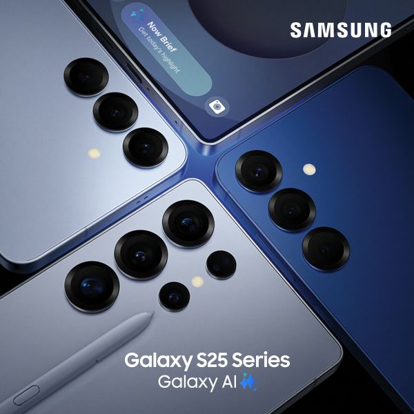 galaxy s25-serien med galaxy ai fra samsung