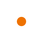 stabilt oransje lys