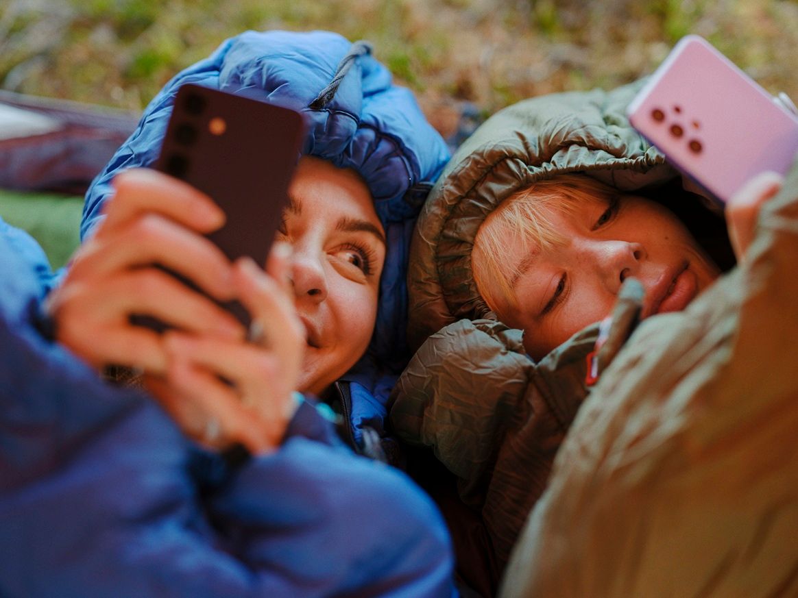 Et par i gresset som har ubegrenset data