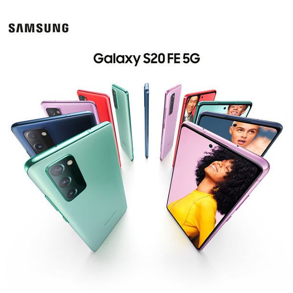 Galaxy S20 FE i alle farger