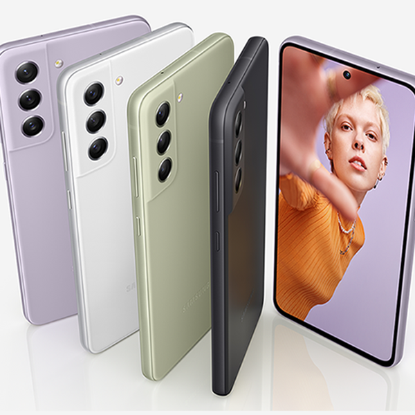Galaxy S21 FE i alle farger