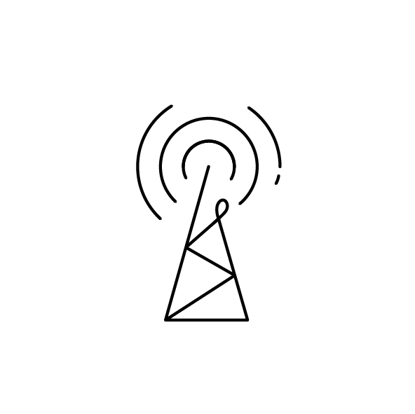 Illustrasjon av et appicon med bokstaven "O"