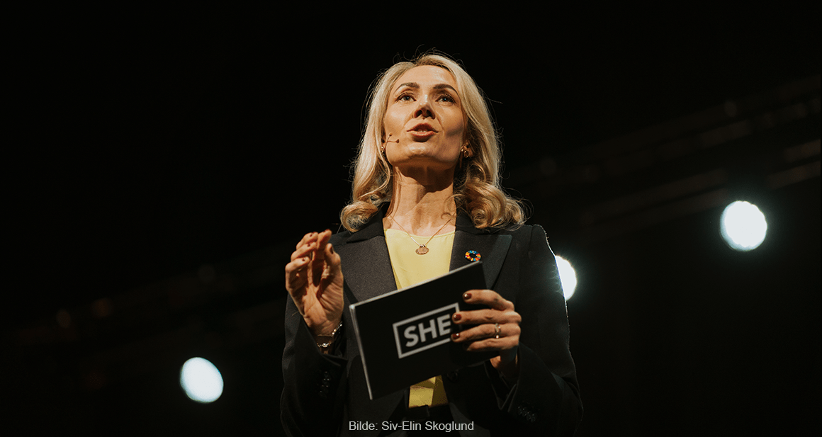 Bilde fra SHE-konferansen.