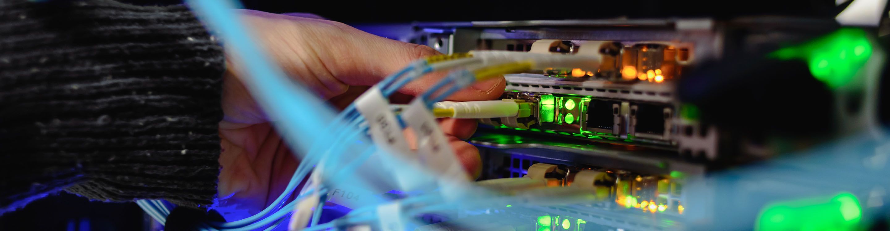 bilde av fiberkabler