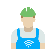 Ikon innvendig installasjon