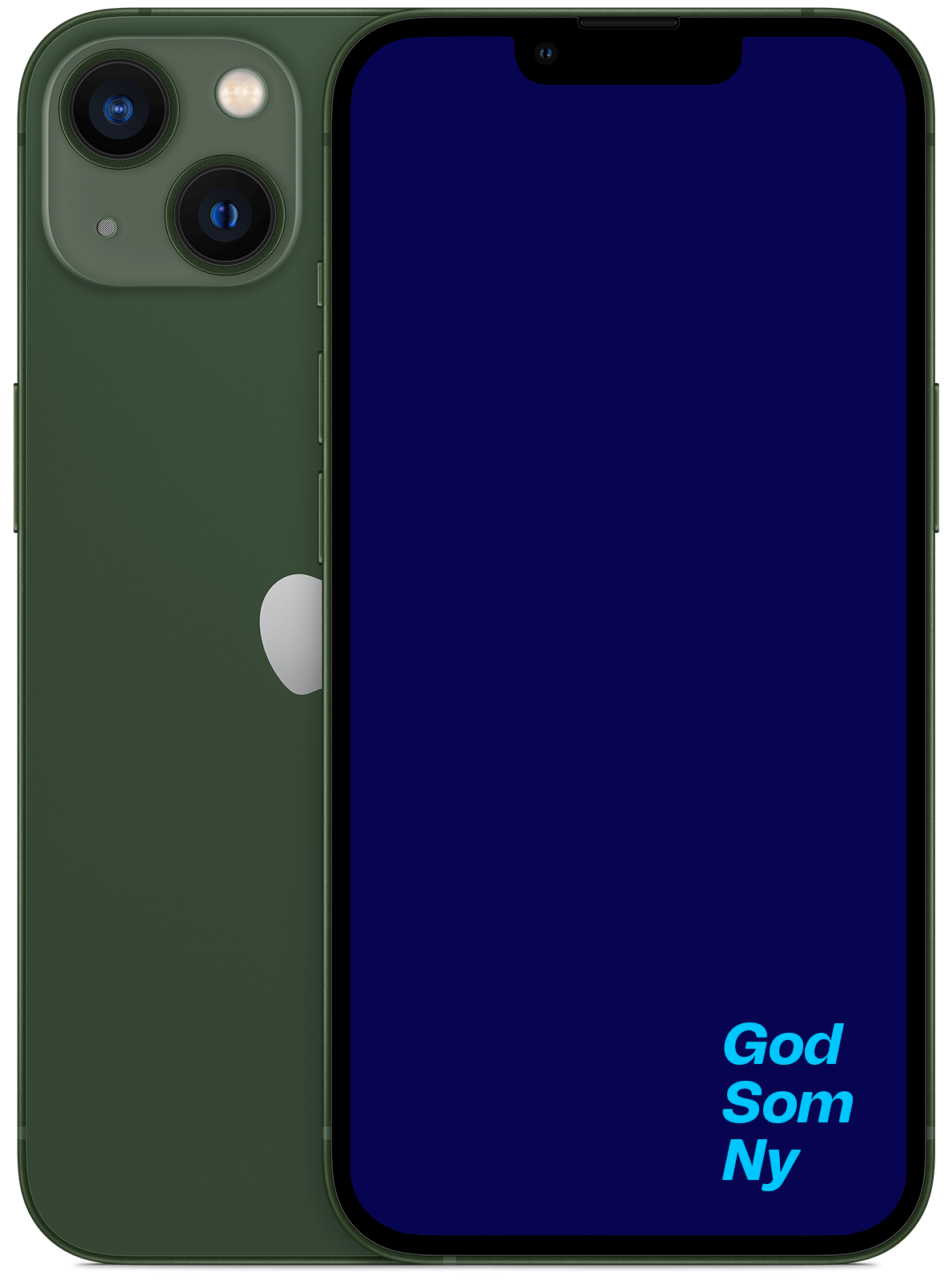 Brukt: Apple iPhone 13 Mini 256GB, grønn