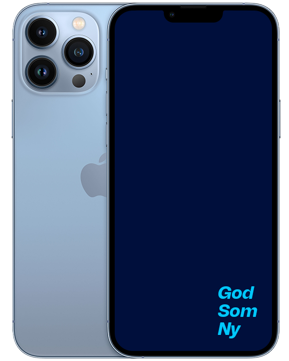 Brukt: Apple iPhone 13 Pro Max 256GB, sierrablå