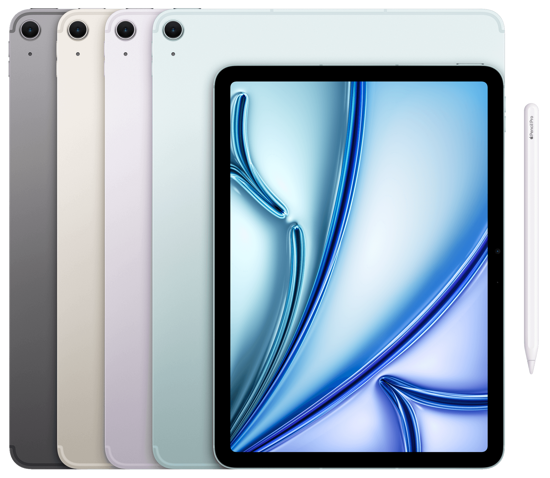 Apple iPad Air (2024) 5G 256GB 13-tommer, stellargrå
