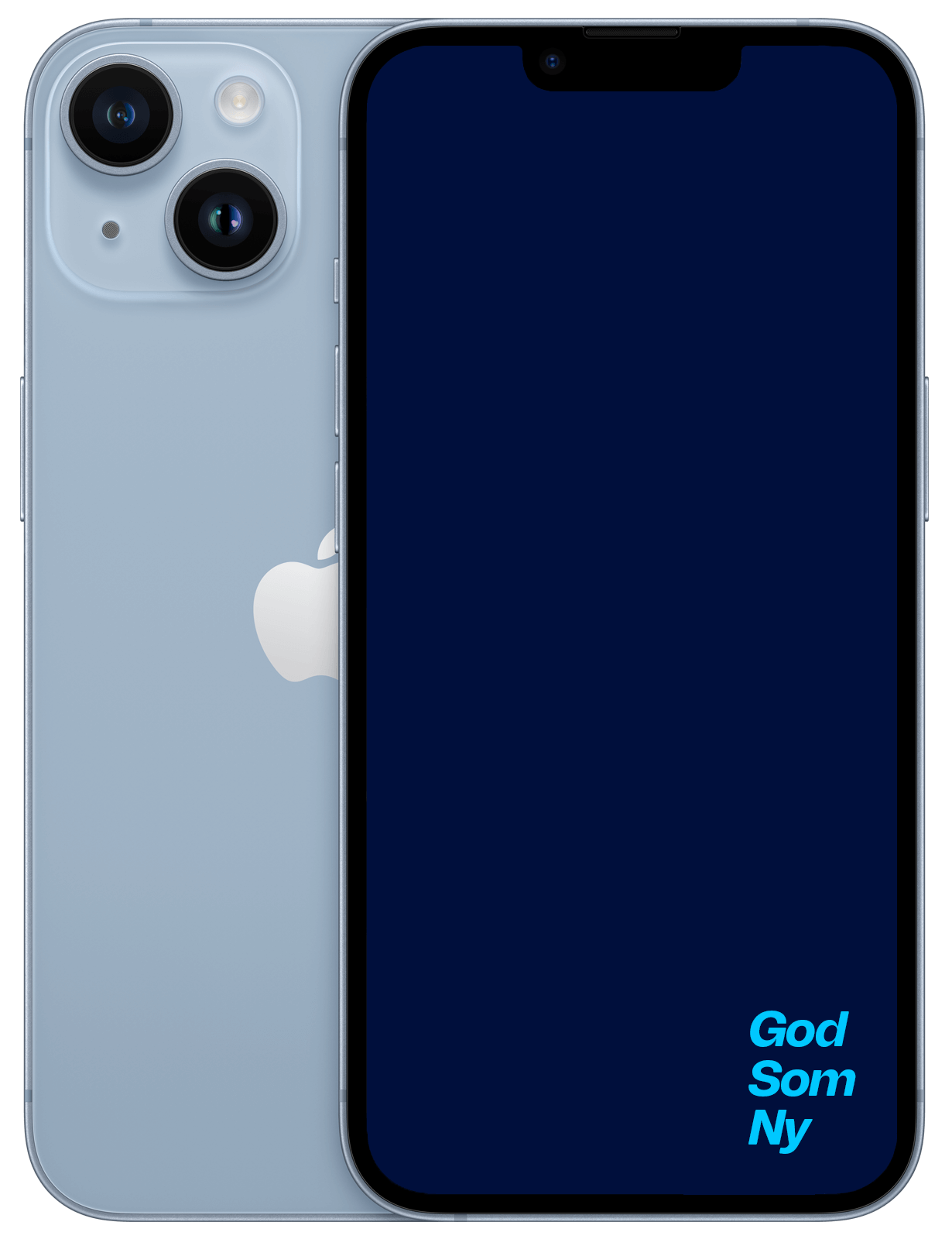 Brukt: Apple iPhone 14 128GB, blå