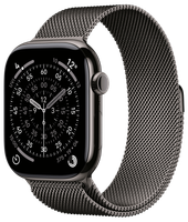 Apple Watch 11 Titan Milanese Loop 46mm