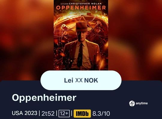 Brukerveiledning for filmleie
