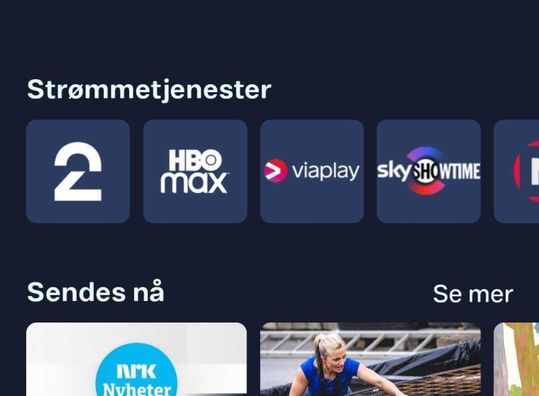 Brukerveiledning strømmetjenester