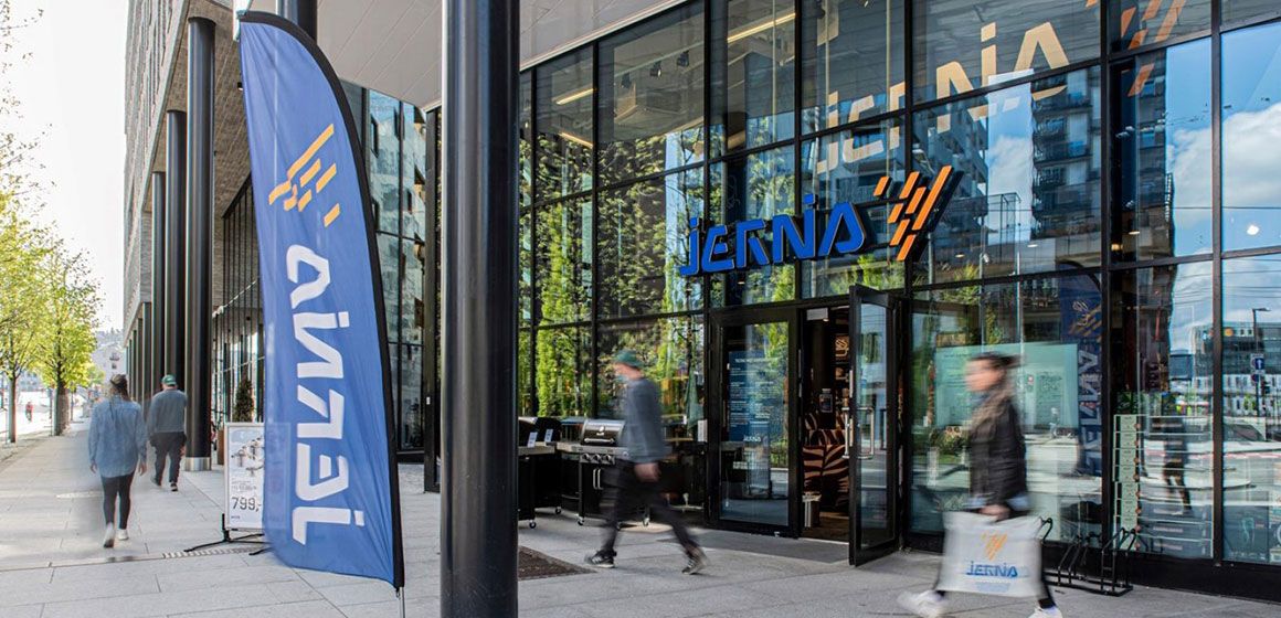 moderne butikknettverk - Jernia