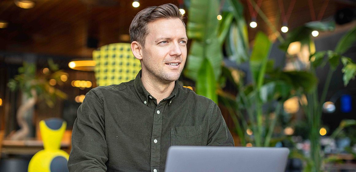 Daniel Moen Hansen i Telenor