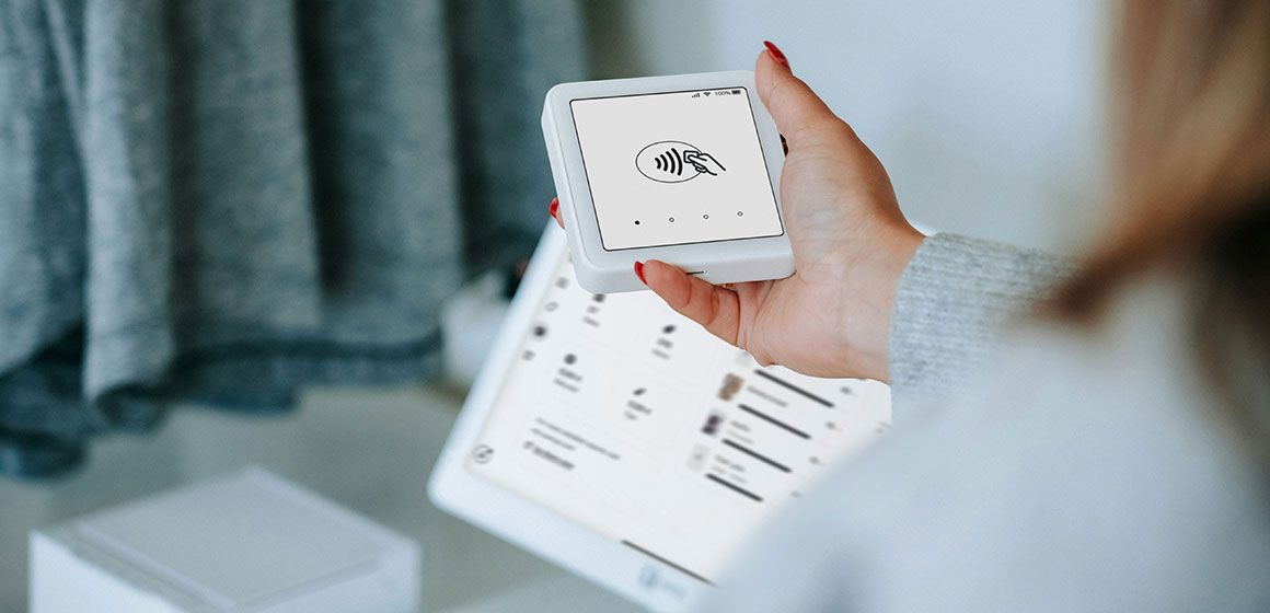 Smart nettverk bak kontaktløs betalingsterminal