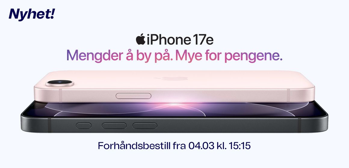 nyeste iphone 17e gir deg mye for pengene
