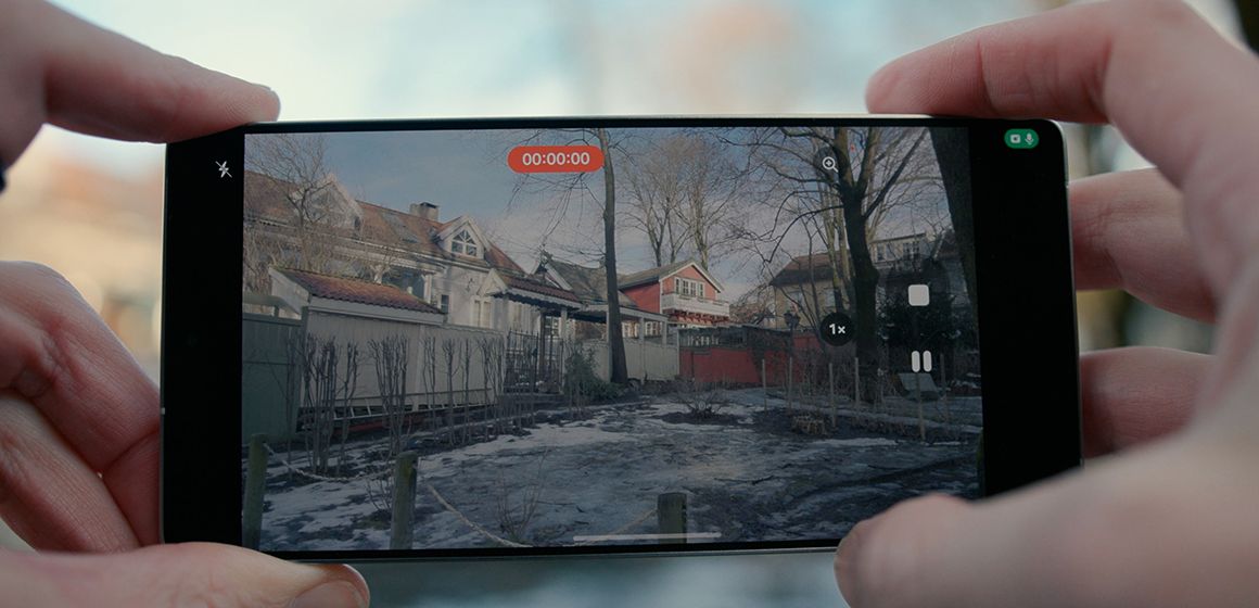 Bilde av videoopptak med galaxy s25 ultra