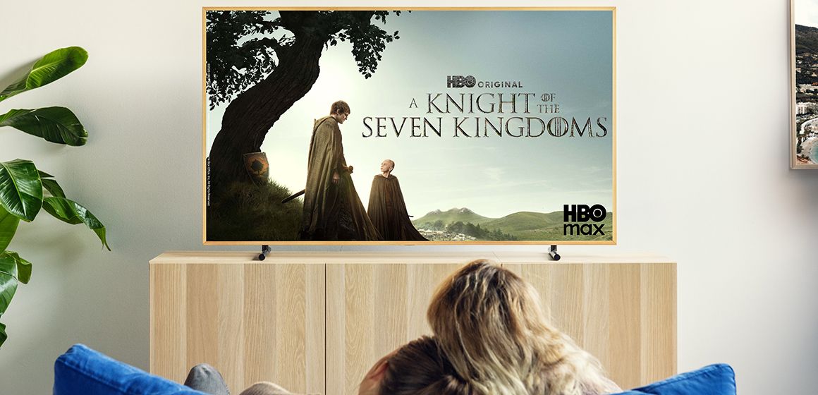 Bilde av noen som har husket å aktivere HBO Max, slik at de kan se på HBO Max.