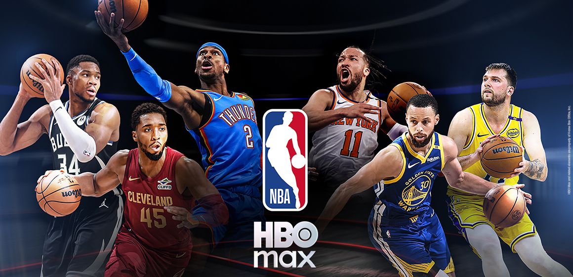 Bilde fra NBA som du ser i HBO Max Sport.