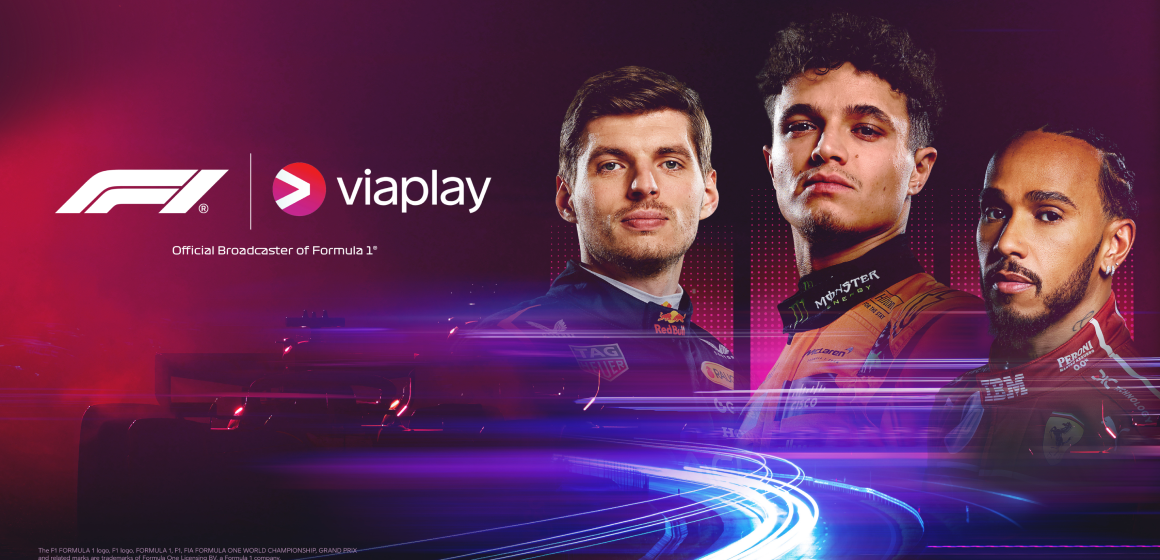 F1 - som du kan se med Viaplay Medium.