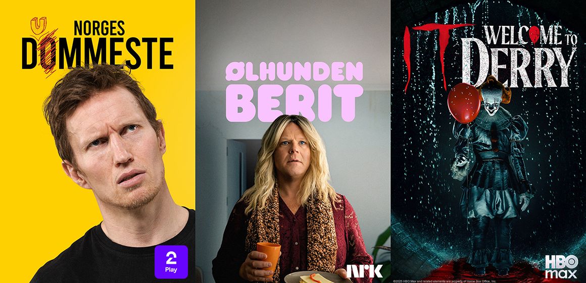 Årets beste serier: Norges dummeste, Ølhunden Berit og IT: Welcome to Derry.