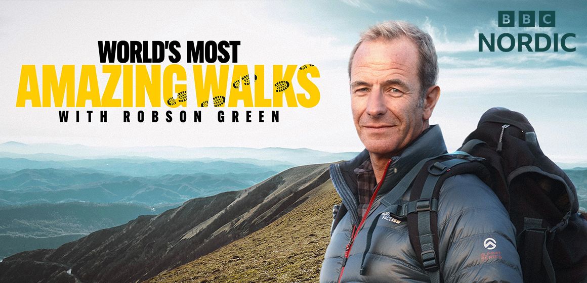 En av flere dokumentarer, World's Most Amazing Walks fra BBC Nordic.