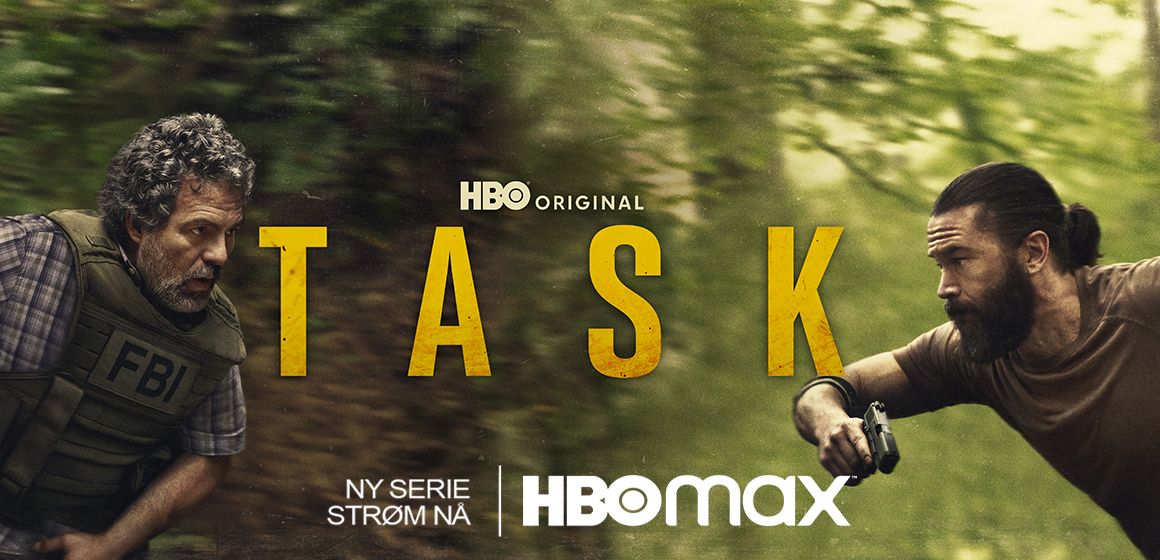 Bilde fra Task på HBO Max, en av mange HBO serier.