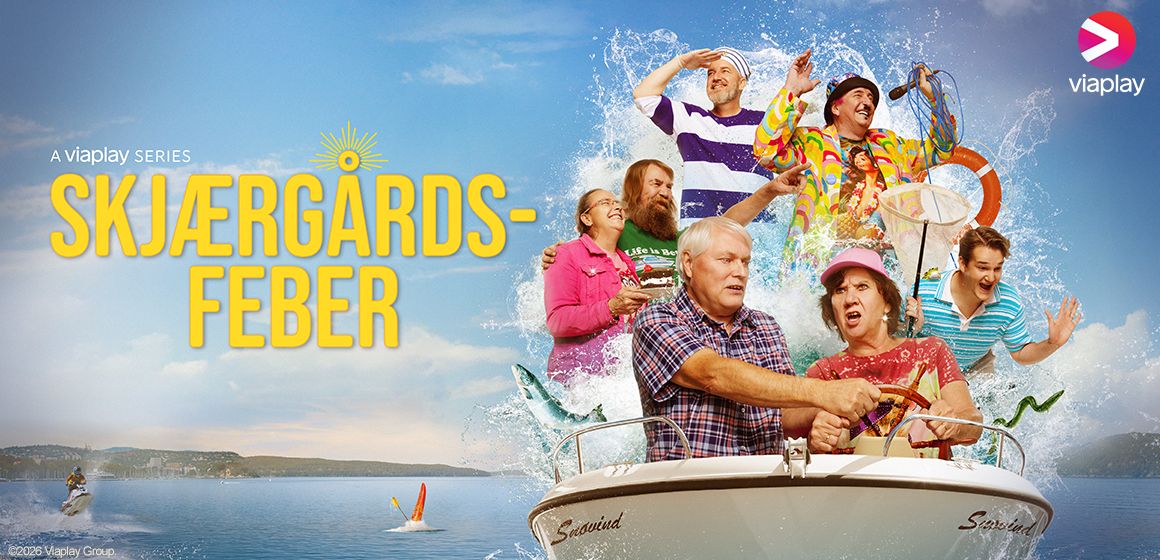 Bilde fra Skjærgårdsfeber, noe av det som er best på Viaplay.