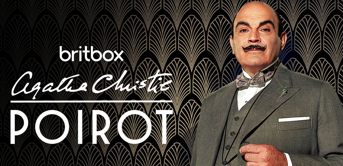 Bilde av Poirot på BritBox.