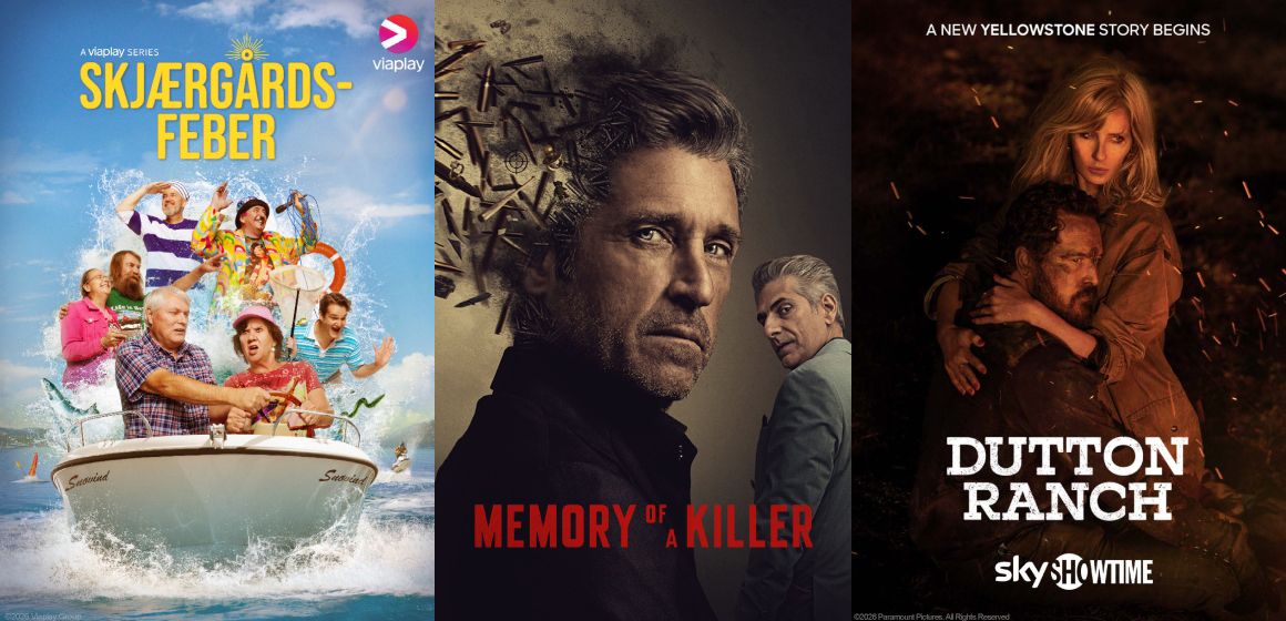 Tre av månedens strømmetips som du kan se på Telenors underholdningsflater.