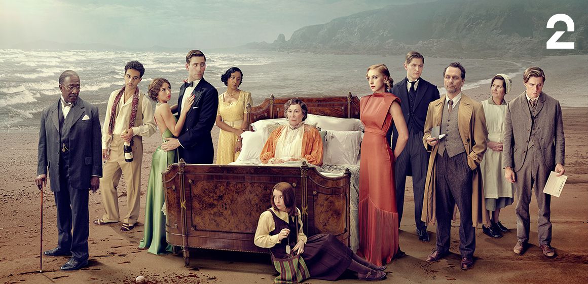 Bilde av Agatha Christie: Towards Zero på TV 2, som er en av årets påskekrim-serier.