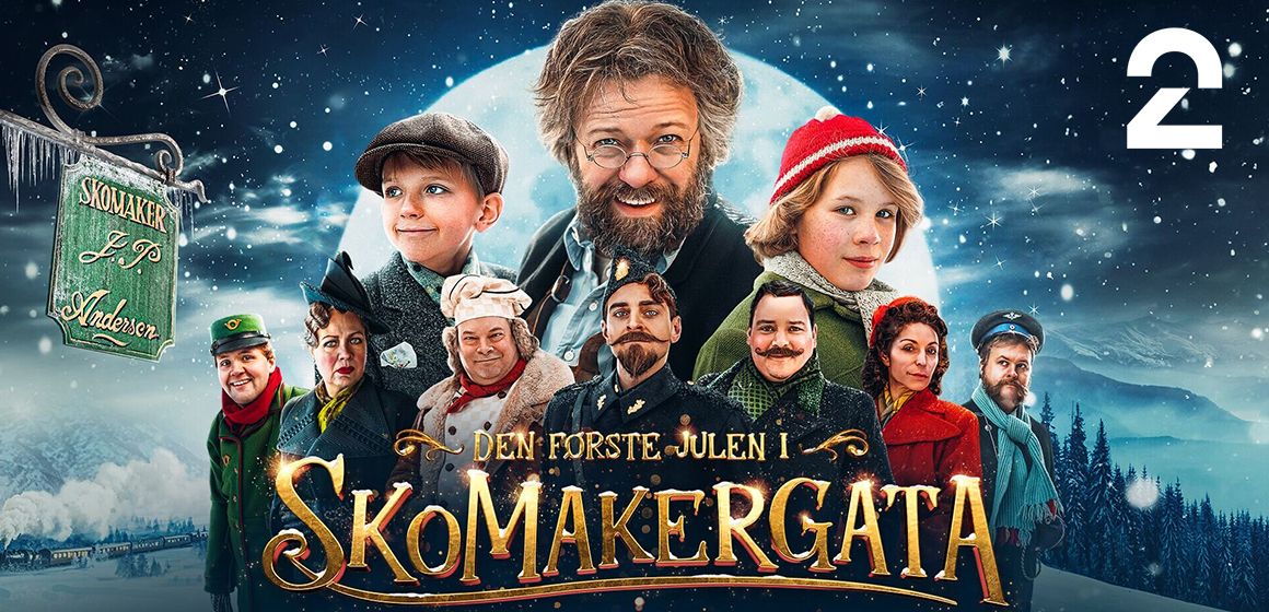 Bilde fra Den første julen i Skomakergata, en del av julen på TV.