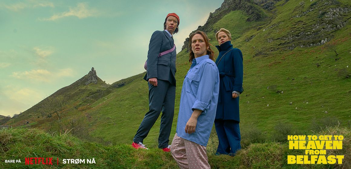 Bilde fra How to get to heaven from Belfast på Netflix.