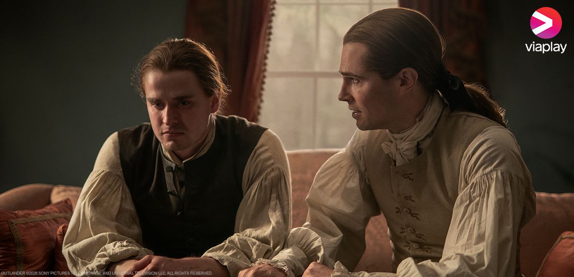 Bilde fra Outlander på Viaplay.