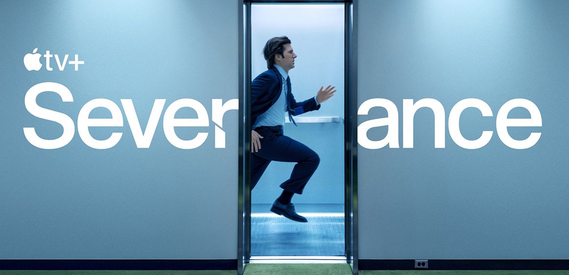 Bilde fra serien Severance på Apple TV+.