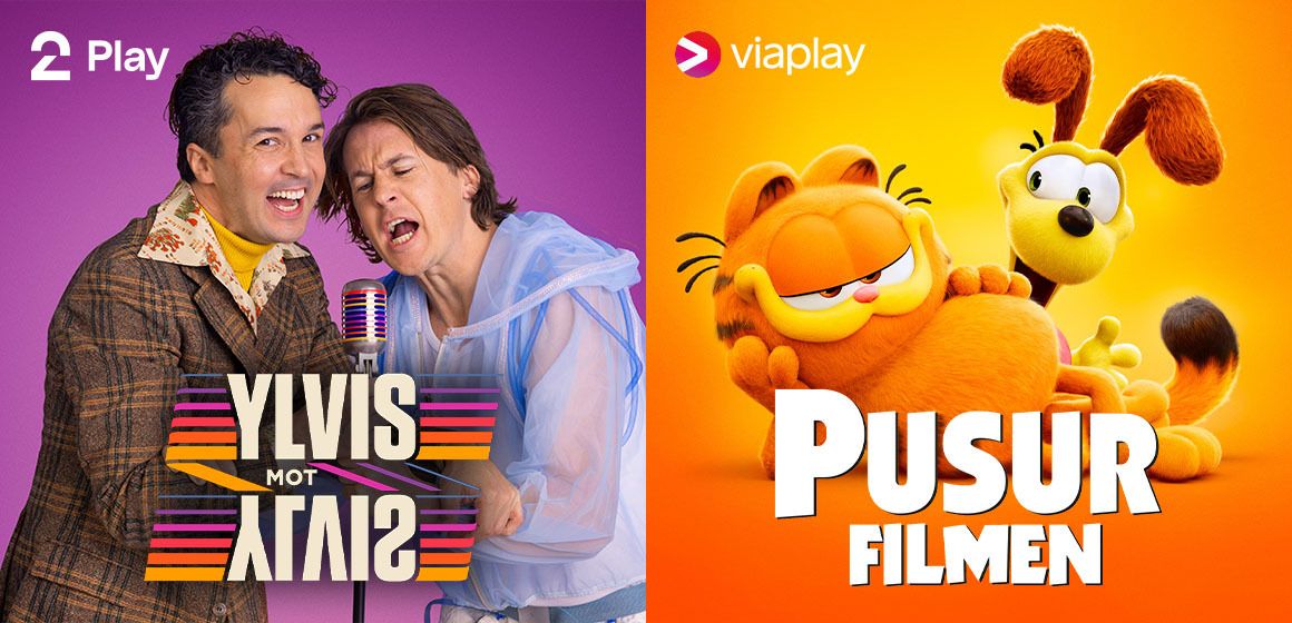 Bilde av strømmetips i vinterferien, med fokus på Ylvis mot Ylvis og Pusur-filmen.