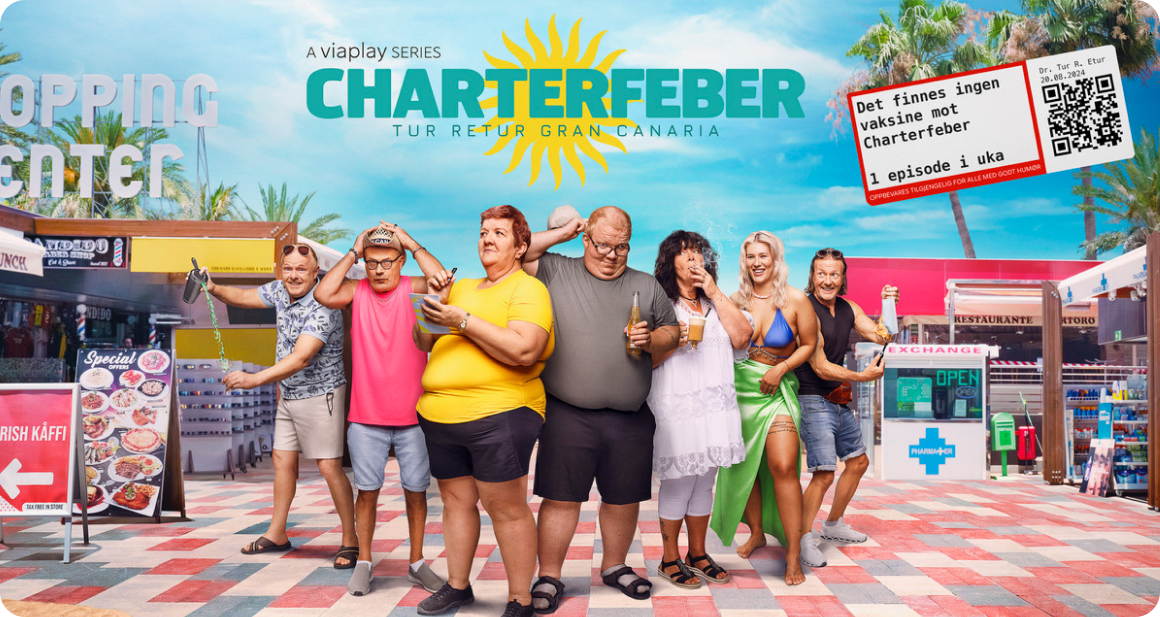 Charterfeber, som er noe av det som er best på Viaplay.
