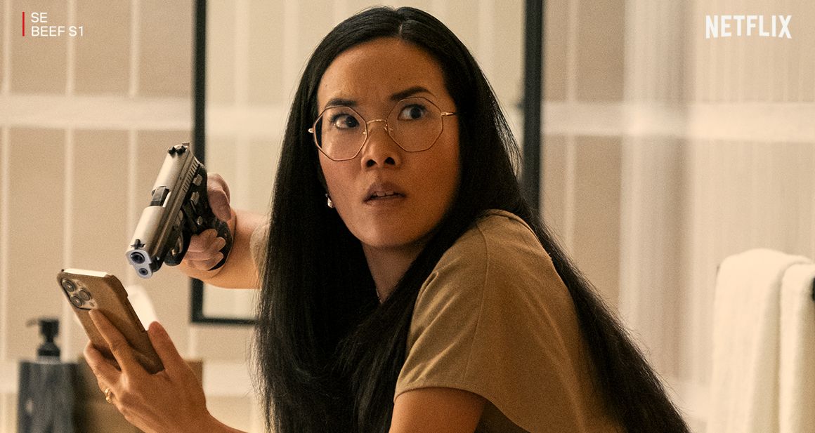 Bilde fra Beef på Netflix.