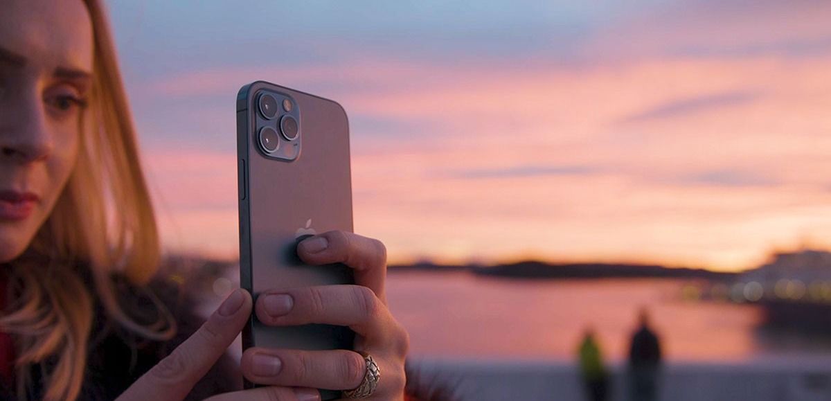 iPhone 12 tar flotte bilder ... og med Min Sky kan du ta vare på dem