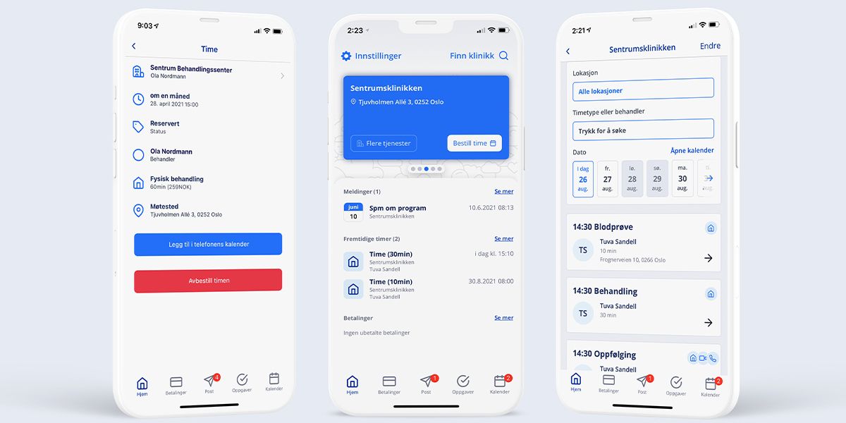 iphone med patientsky helse-apper