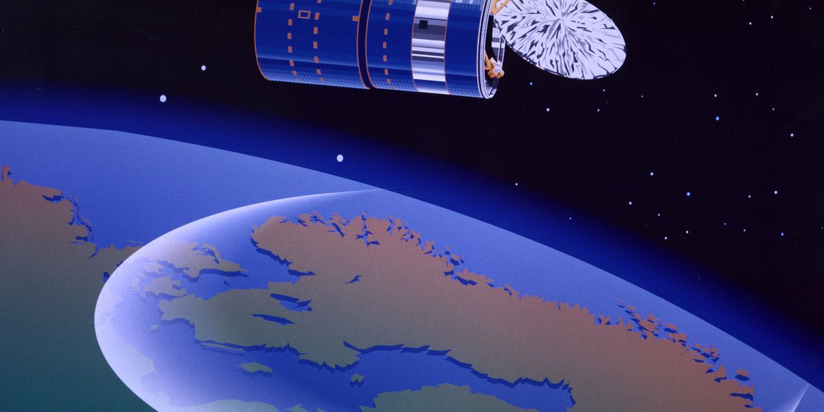 Satelitt over Norge