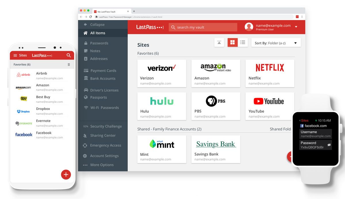 LastPass er en smart app for å passe på passordene dine