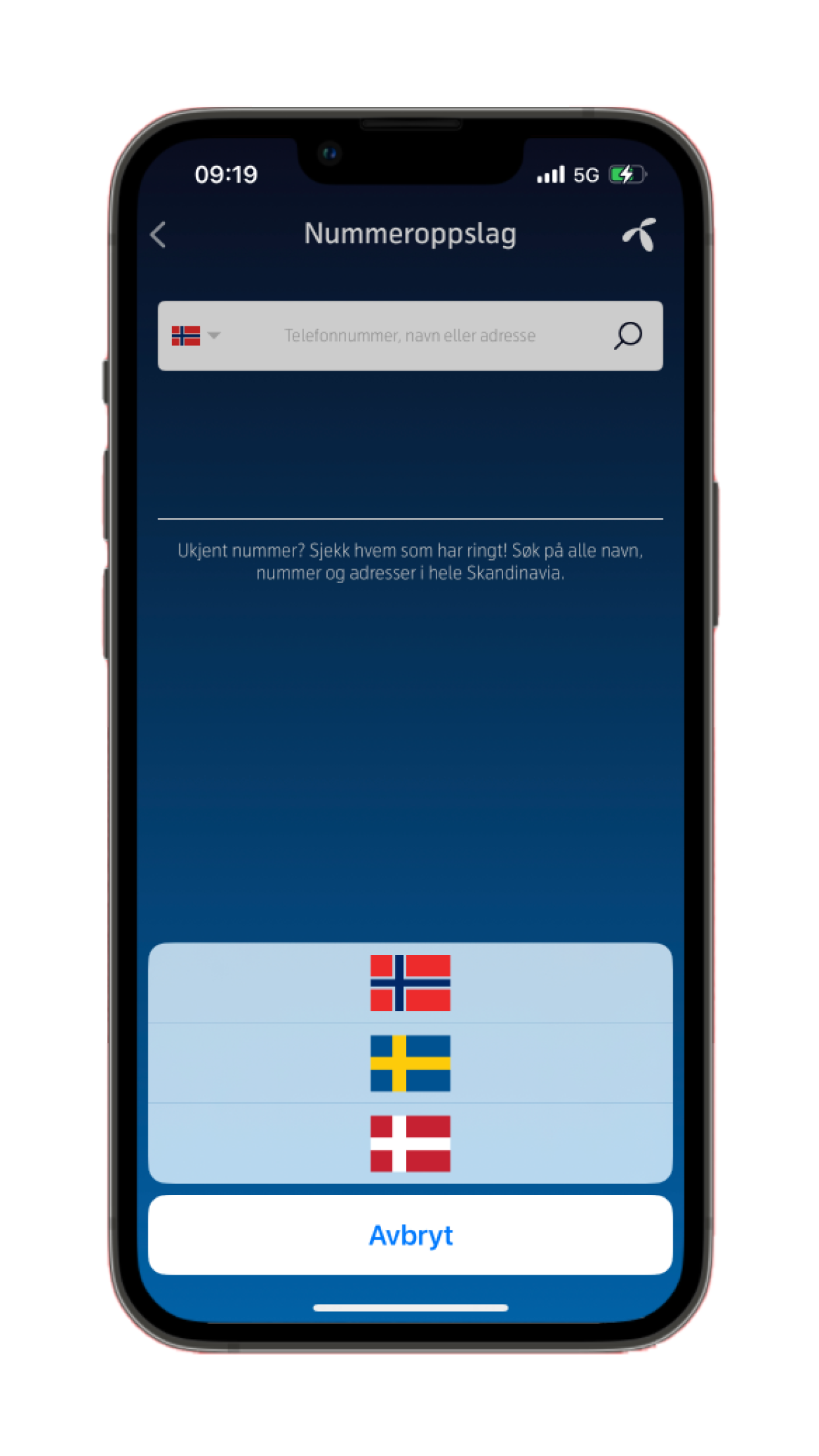Nummeroppslag i Norge.