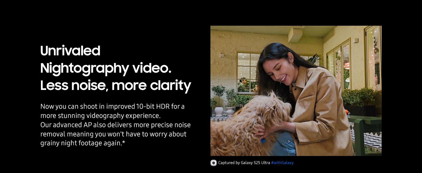 Reklame for nyeste Samsungs nattvideo