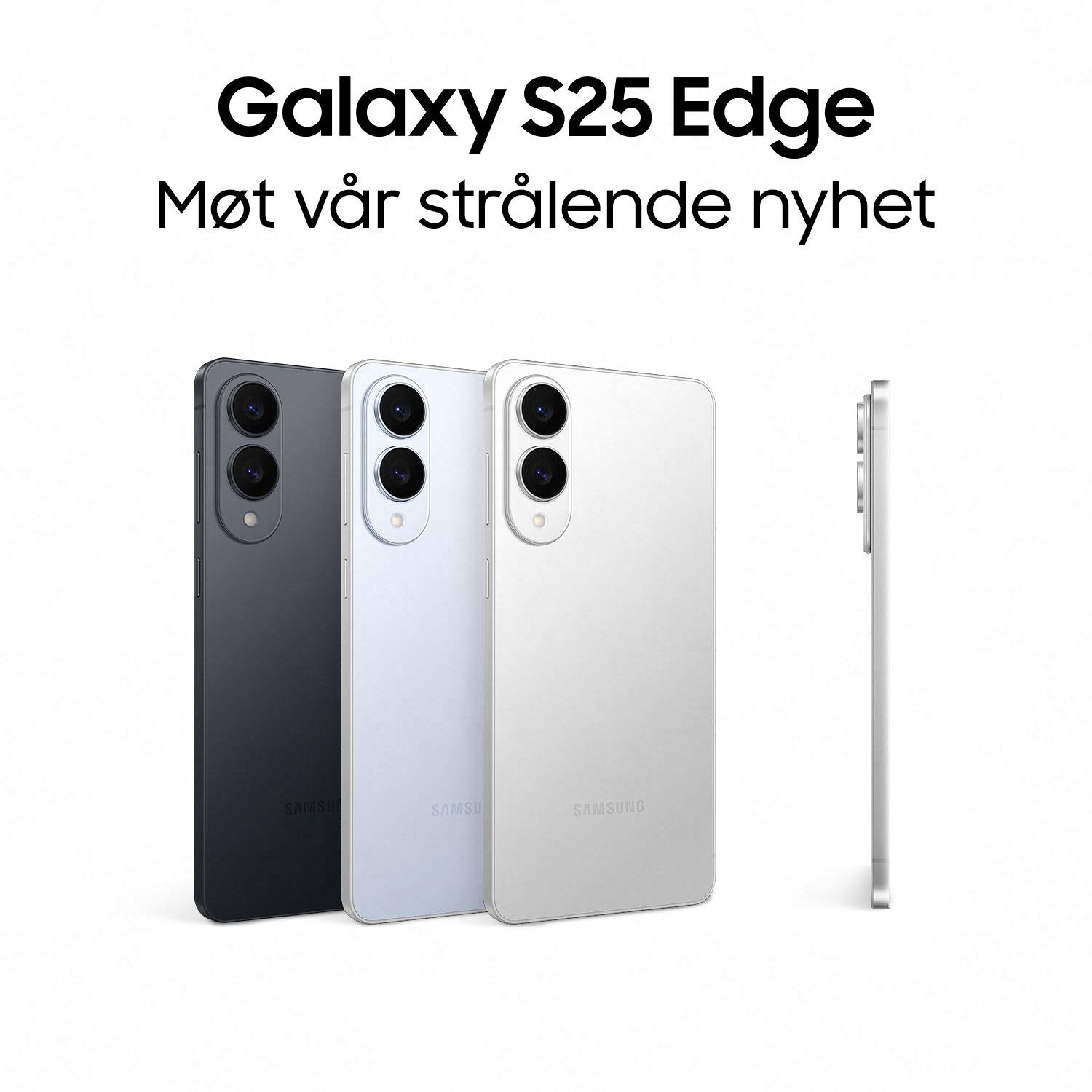 samsung galaxy s25 edge i alle farger