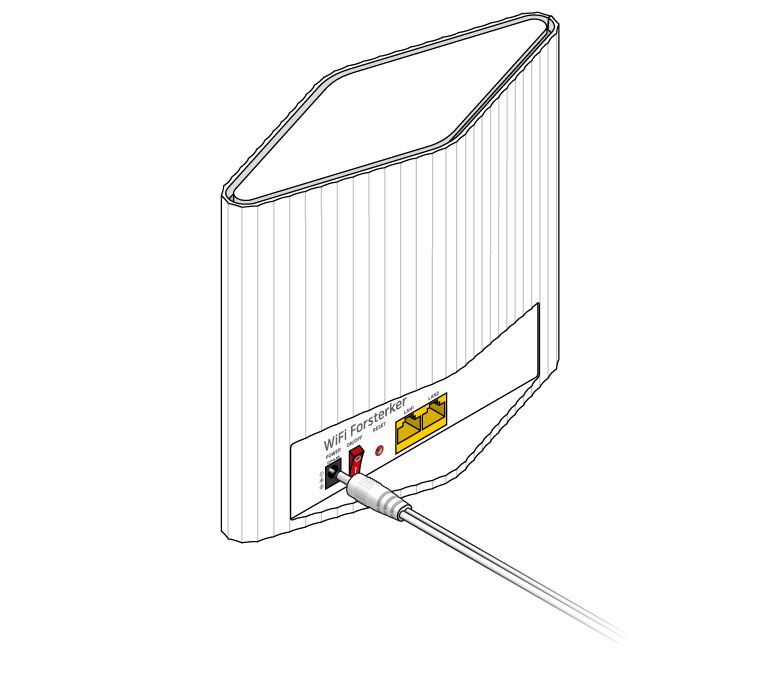 Forstærlker Router Oppkobling av WiFi Forsterker | Telenor