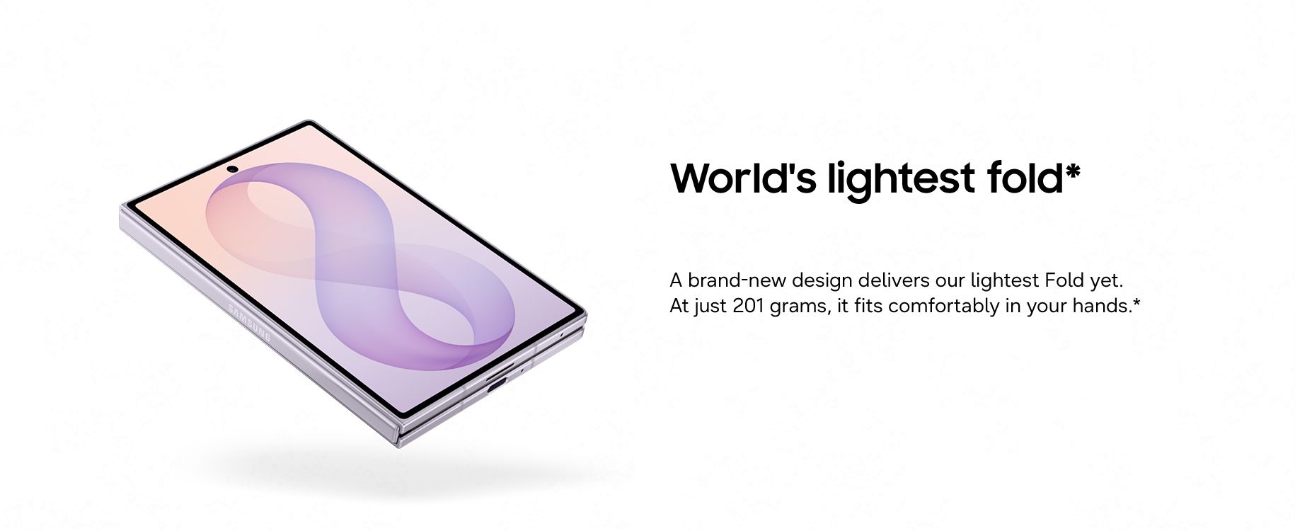 galaxy z flip8 er verdens letteste brettbare mobiltelefon
