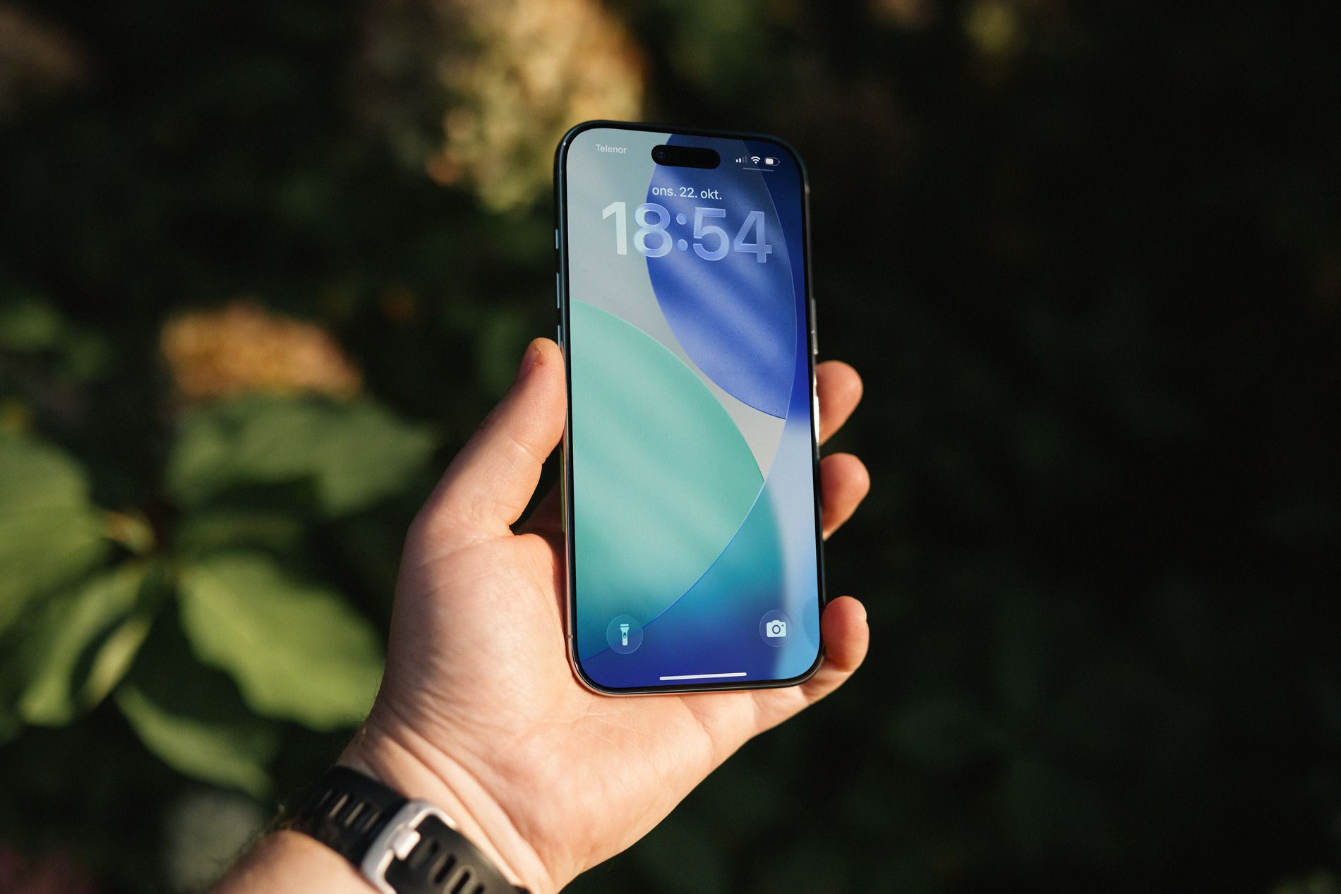 iPhone Air i hånda