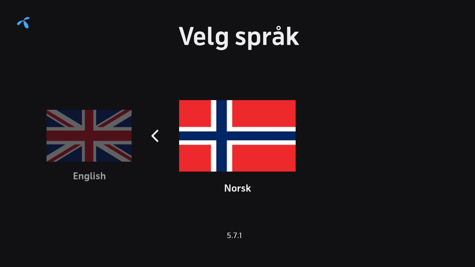 Velg språk